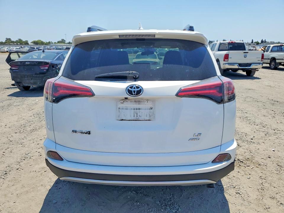 2017 Toyota Rav 4 VIN JTMBFREV6HJ116258 COPART salvage auction — FRONT END, Ca - Salvage Certificate, sold $4,250 on 2026-07-07 (photo 6)