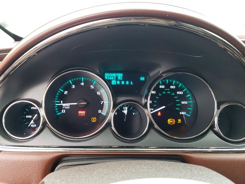 2014 Buick Enclave VIN 5GAKVBKD8EJ288312 COPART salvage auction — REAR END, Ct - Cert Of Title-Salvage, sold $1,900 on 2026-07-02 (photo 9)