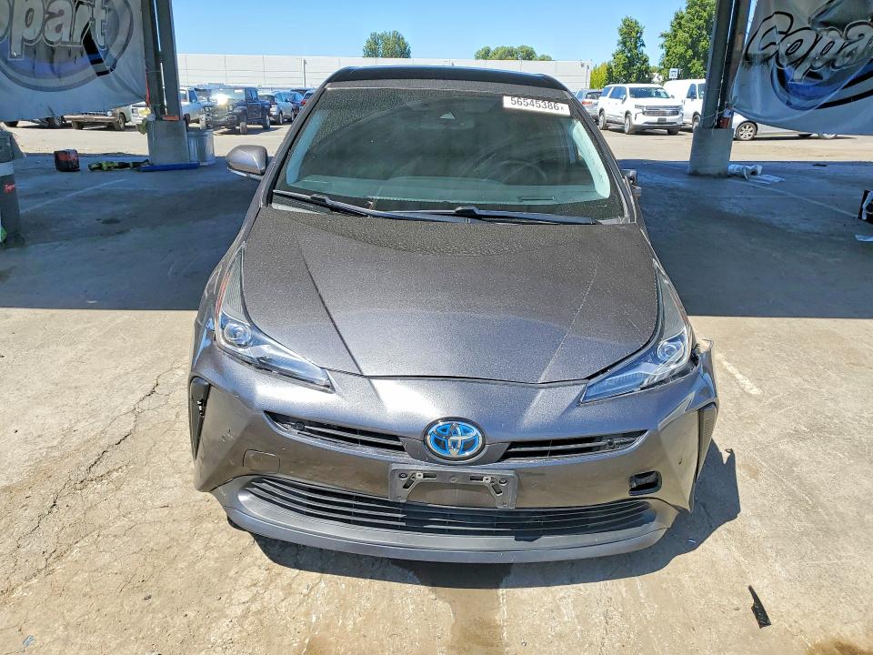 2021 Toyota Prius VIN JTDKAMFU7M3144074 COPART salvage auction — SIDE, Ca - Salvage Certificate, sold $1,700 on 2026-07-28 (photo 5)