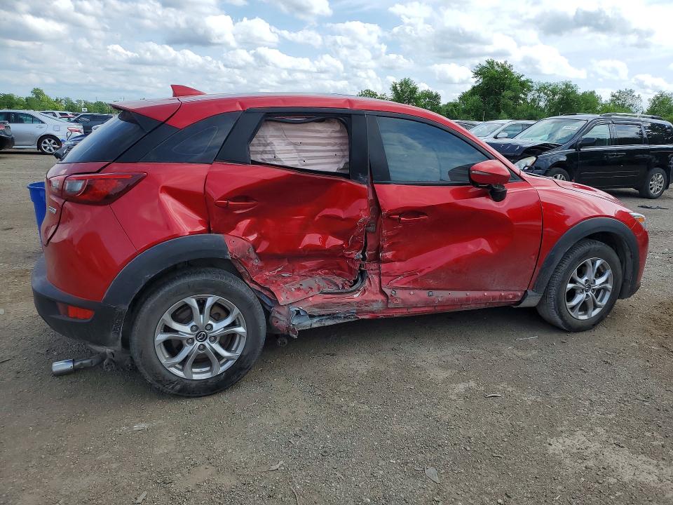 2016 Mazda Cx-3 VIN JM1DKBC73G0110793 COPART salvage auction — UNDERCARRIAGE, On - Permit Salvage, sold $1,700 on 2026-07-09 (photo 3)