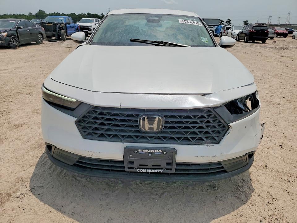 2025 Honda Accord VIN 1HGCY1F27SA005814 COPART salvage auction — FRONT END, La - Cert Of Title-Salvage, sold $10,600 on 2026-07-02 (photo 5)