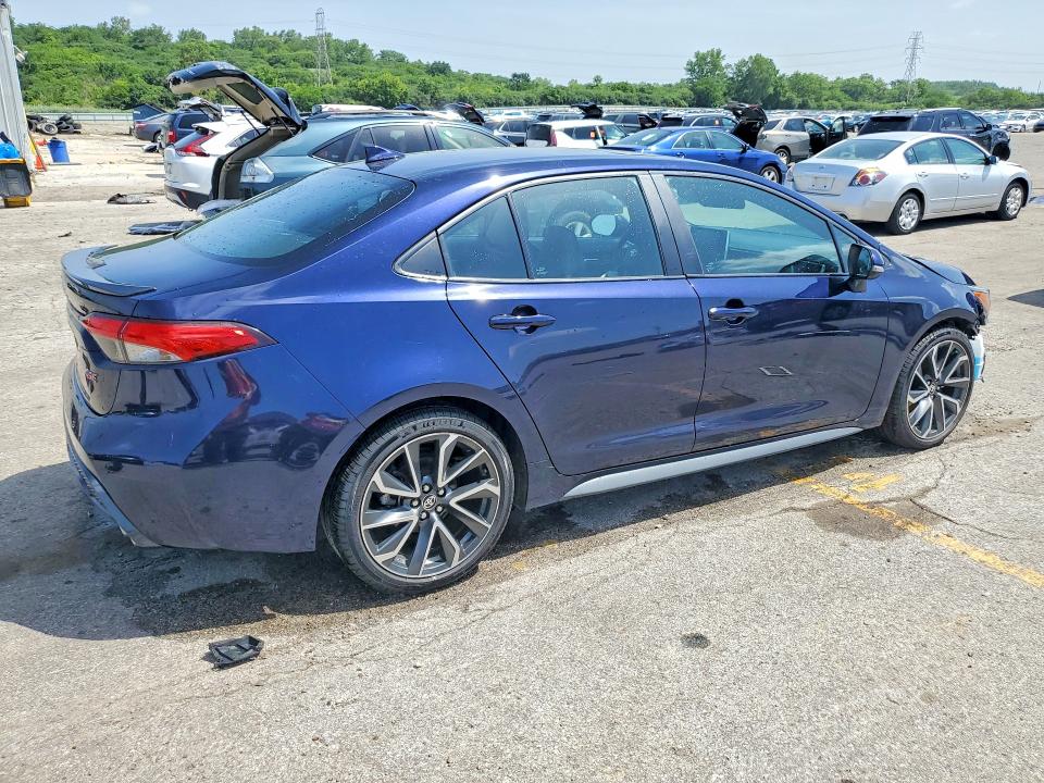 2020 Toyota Corolla VIN 5YFT4RCE8LP031441 COPART salvage auction — FRONT END, Il - Salvage Certificate, sold $250 on 2026-07-29 (photo 3)