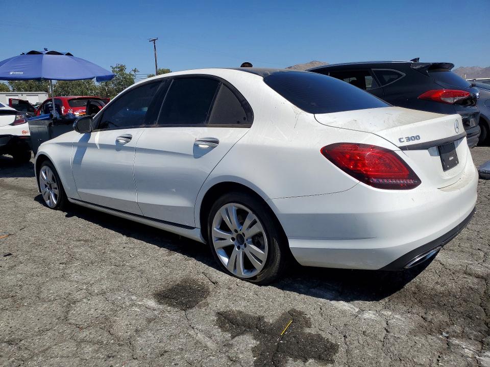 2021 Mercedes-benz C-klasse VIN W1KWF8DBXMR631655 COPART salvage auction — MINOR DENT/SCRATCHES, Ca - Dis/Dlr/Exp Only Clean Title, sold $12,200 on 2026-07-16 (photo 2)