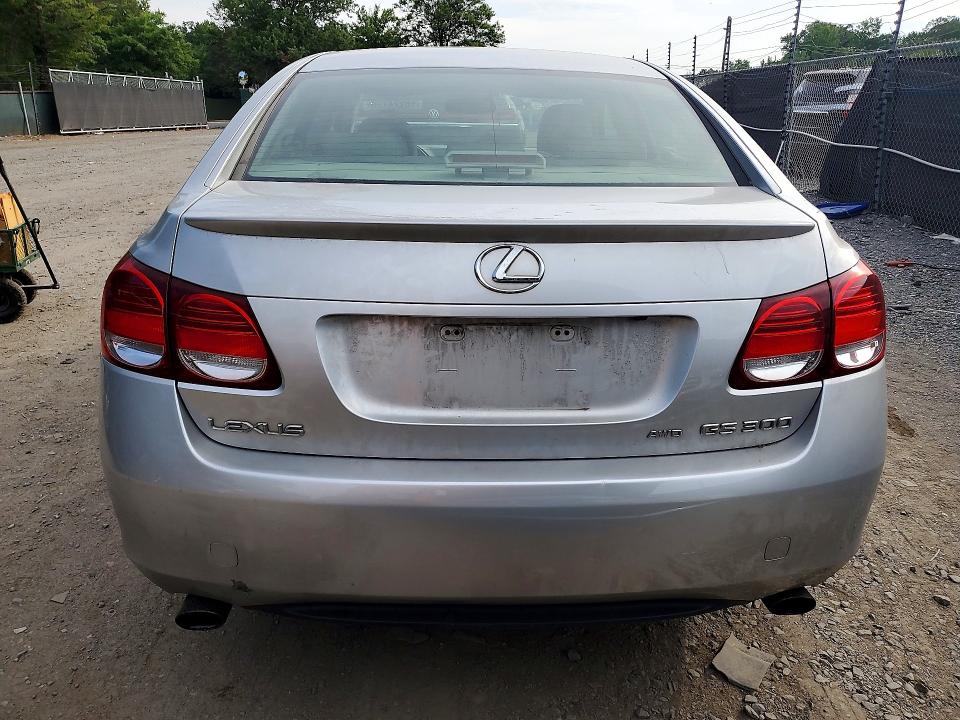 2006 Lexus Gs 300 VIN JTHCH96S260001502 COPART salvage auction — SIDE, Dc - Cert Of Title-Clear,Slvg Histo, sold $600 on 2026-07-09 (photo 6)