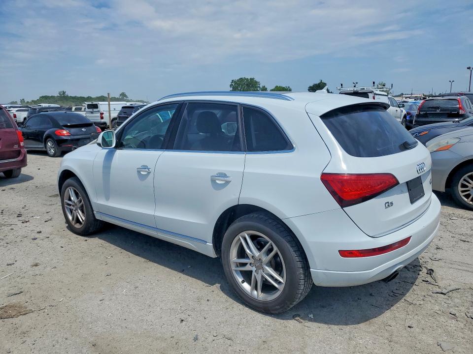 2016 Audi Q5 VIN WA1L2AFP6GA003226 COPART salvage auction — FRONT END, In - Cert Of Title-Salvage Title, sold $3,400 on 2026-07-10 (photo 2)