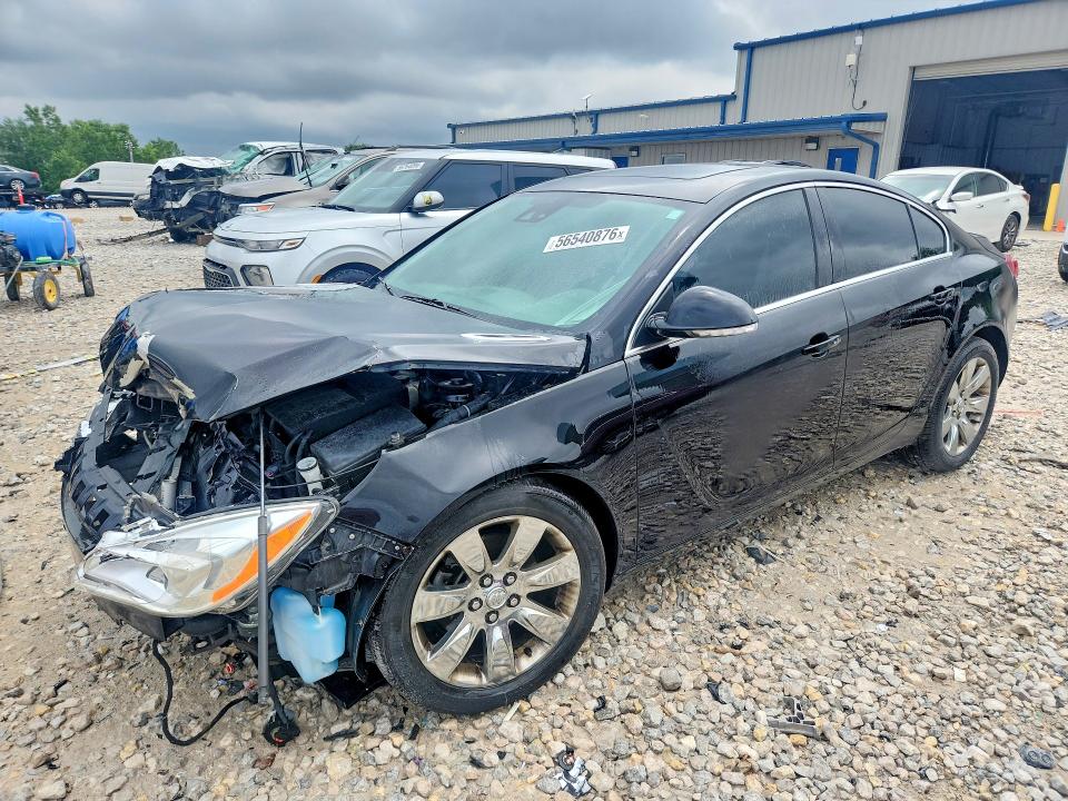 2016 Buick Regal VIN 2G4GS5GX5G9187143 COPART salvage auction — FRONT END, Mi - Certificate Of Title, sold $175 on 2026-07-23 (photo 1)