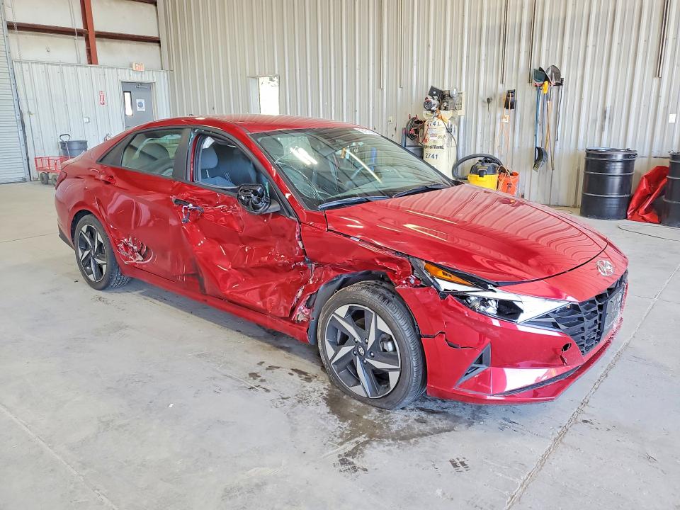 2023 Hyundai Elantra VIN KMHLS4AG9PU459889 COPART salvage auction — SIDE, Ny - Mv-907A Salvage Certificate, sold $3,600 on 2026-07-06 (photo 4)