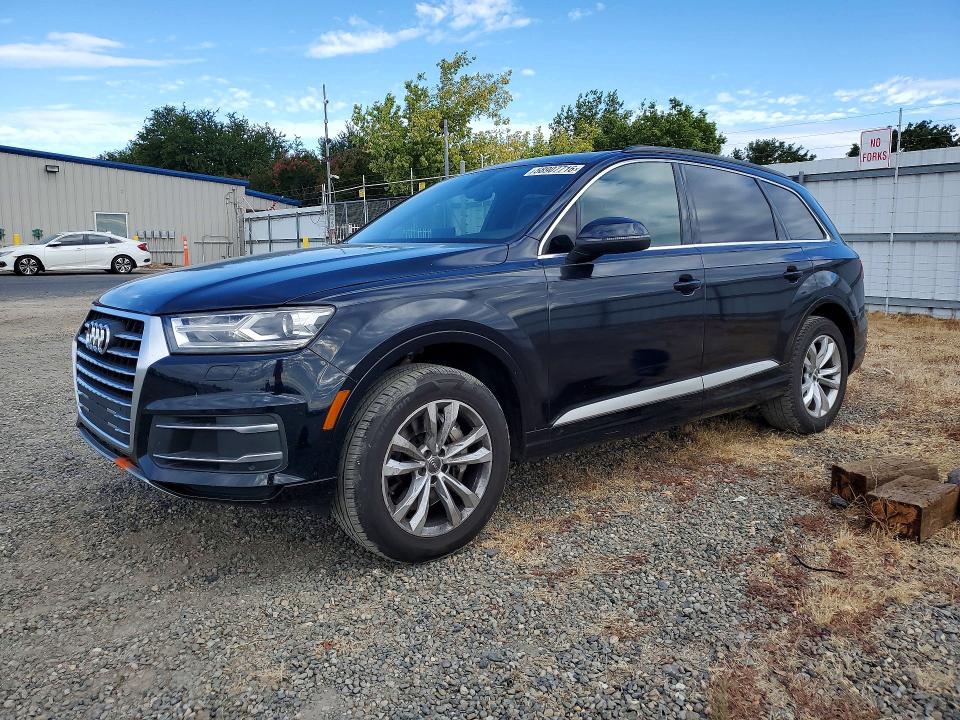 2018 Audi Q7 VIN WA1LHAF70JD000343 — COPART salvage auction photo