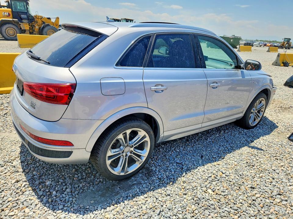 2018 Audi Q3 VIN WA1JCCFS8JR030148 COPART salvage auction — FRONT END, Co - Public - Salvage Title, sold $2,300 on 2026-07-28 (photo 3)
