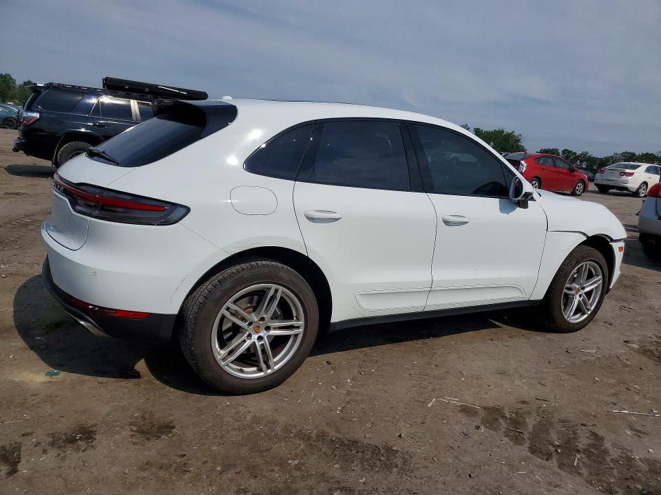 2021 Porsche Macan VIN WP1AA2A54MLB15887 COPART salvage auction — FRONT END, Va - Cert Of Title - Salvage, sold $20,200 on 2026-08-12 (photo 3)
