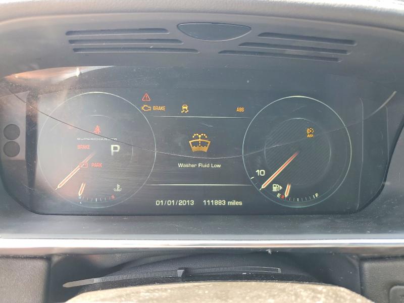 2016 Land rover Range rover sport VIN SALWR2EF7GA565402 COPART salvage auction — NORMAL WEAR, Wv - Certificate Of Title, sold $3,450 on 2026-07-27 (photo 9)