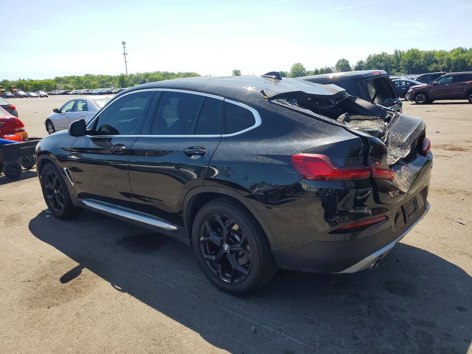 2021 BMW X4 VIN 5UX2V1C09M9F37206 COPART salvage auction — REAR END, Nj - Cert Of Title-Salvage, sold $5,400 on 2026-07-30 (photo 2)