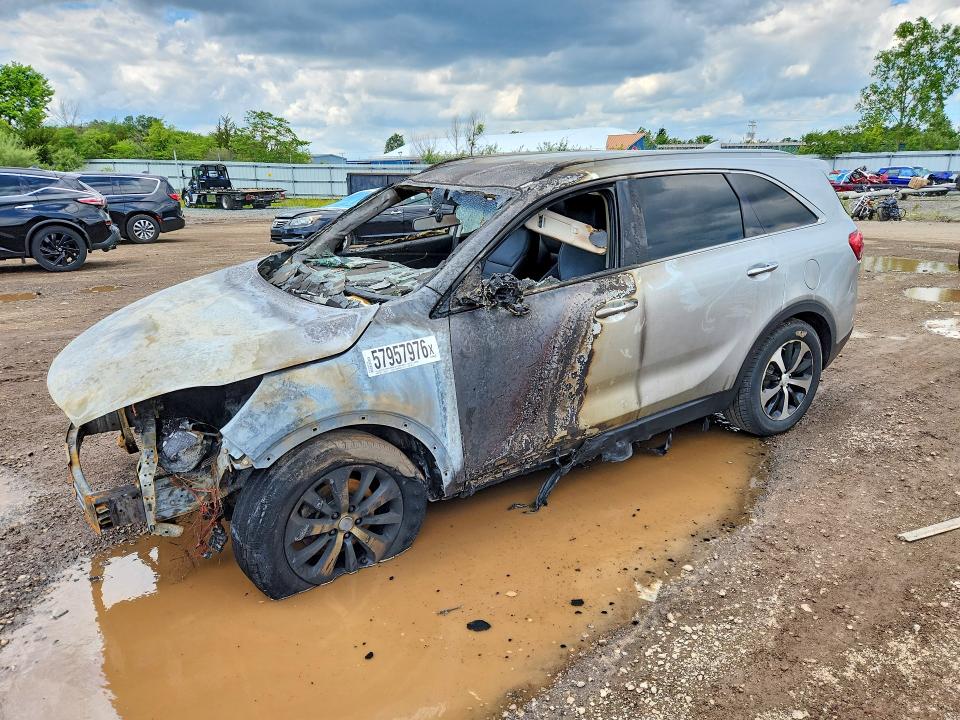 2016 Kia Sorento VIN 5XYPHDA53GG091777 COPART salvage auction — BURN, OH - CERT OF TITLE-SALVAGE, sold $400 on 2026-07-02 (photo 1)
