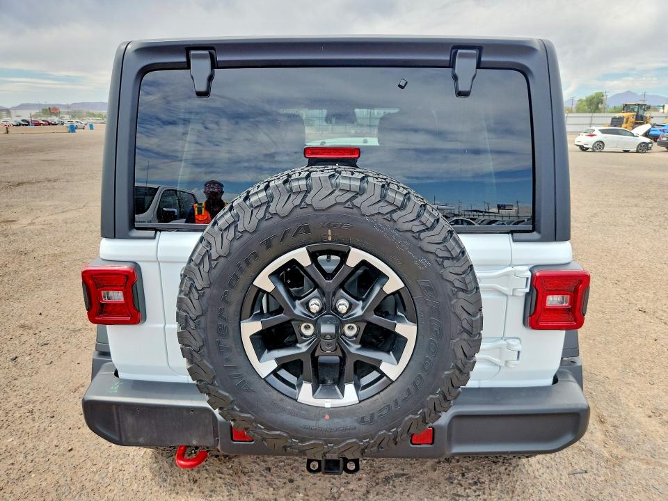2026 Jeep Wrangler / VIN 1C4PJXFG5TW236041 COPART salvage auction — FRONT END, AZ - CERTIFICATE OF TITLE (P), sold $7,500 on 2026-07-20 (photo 6)