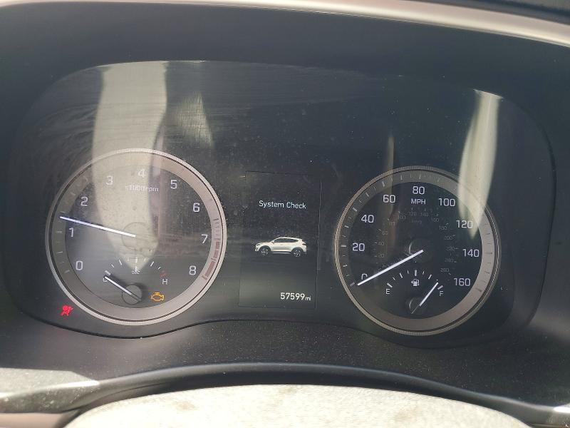 2021 Hyundai VIN KM8J33AL6MU305342 COPART salvage auction — FRONT END, TX - SALVAGE VEHICLE TITLE (P), sold $4,300 on 2026-07-23 (photo 9)