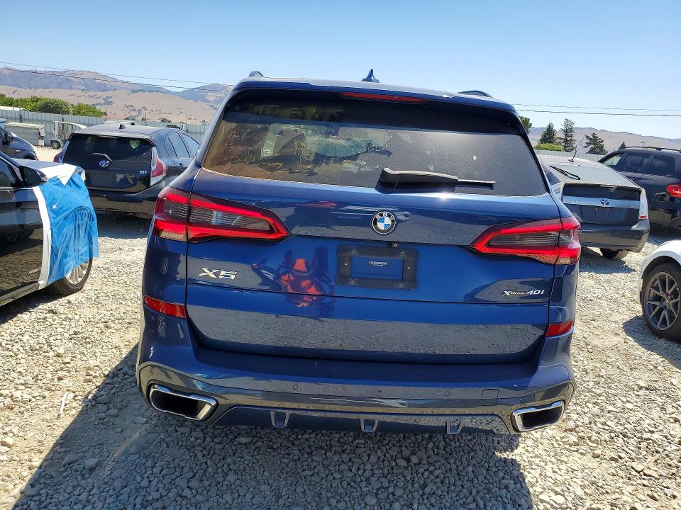2019 BMW X5 VIN 5UXCR6C53KLK89288 COPART salvage auction — FRONT END, Ca - Salvage Certificate, sold $22,100 on 2026-07-02 (photo 6)