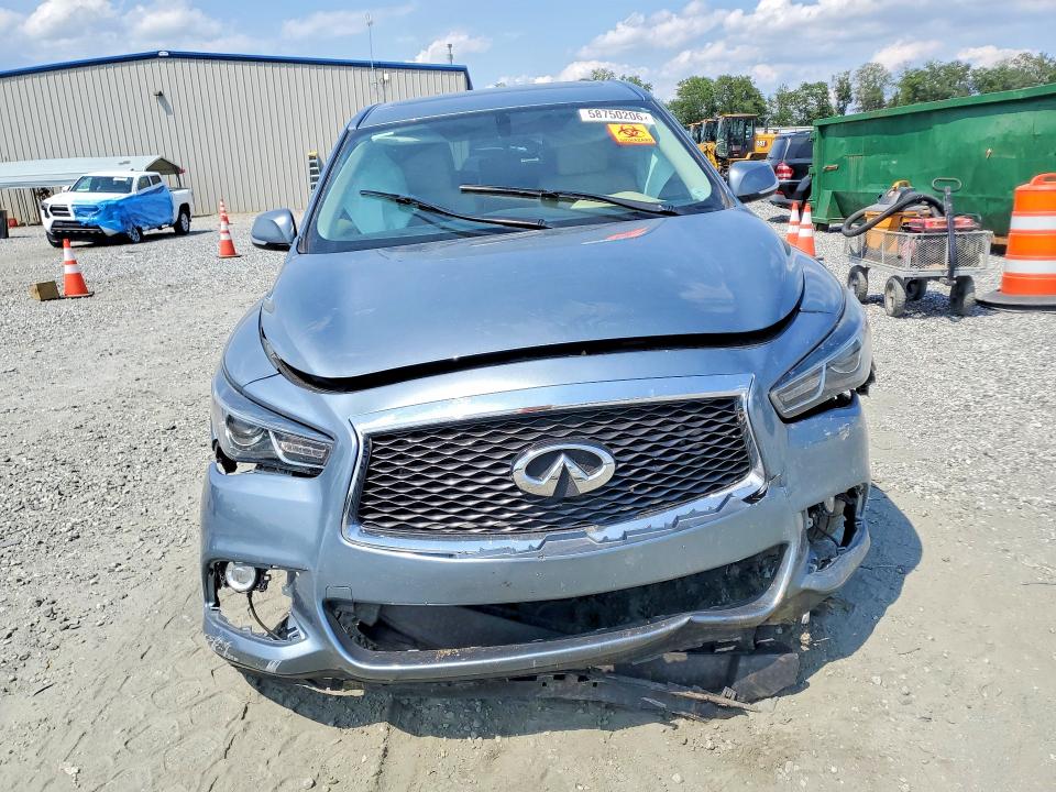 2018 Infiniti VIN 5N1DL0MN2JC521005 COPART salvage auction — FRONT END, Mt - Certificate Of Title, sold $1,550 on 2026-07-29 (photo 5)