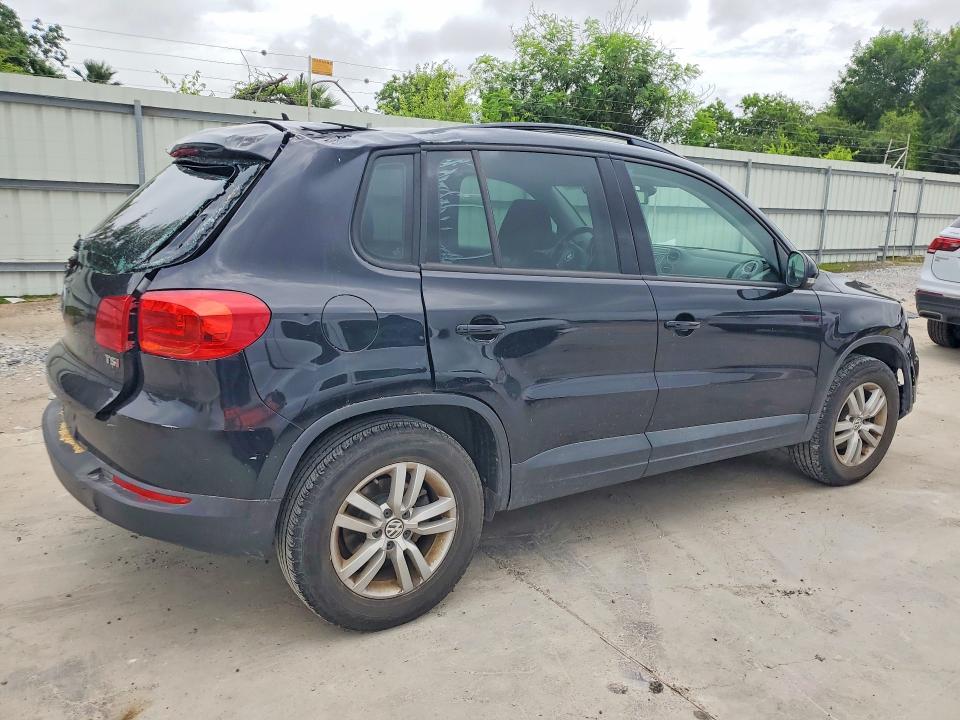2016 Volkswagen VIN WVGAV7AX3GW542125 COPART salvage auction — ROOF, TX - SALVAGE VEHICLE TITLE, sold $40 on 2026-07-28 (photo 3)