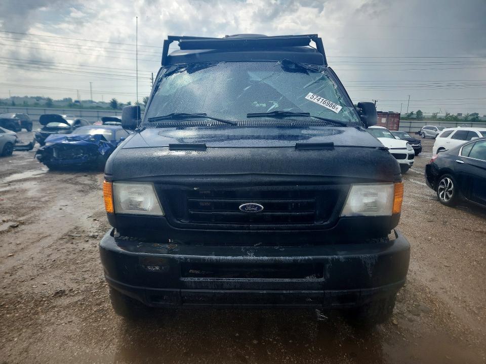 2003 Ford Econoline VIN 1FDSE34S23HA83598 COPART salvage auction — FRONT END, Il - Salvage Certificate, sold $925 on 2026-07-29 (photo 5)