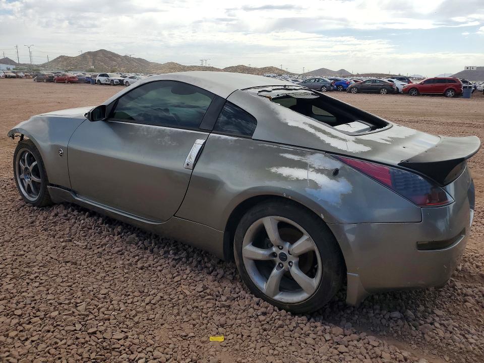 2004 Nissan 350z VIN JN1AZ34E34T050352 COPART salvage auction — STRIPPED, Az - Cert Of Title-Restored Salvage, sold $250 on 2026-07-09 (photo 2)