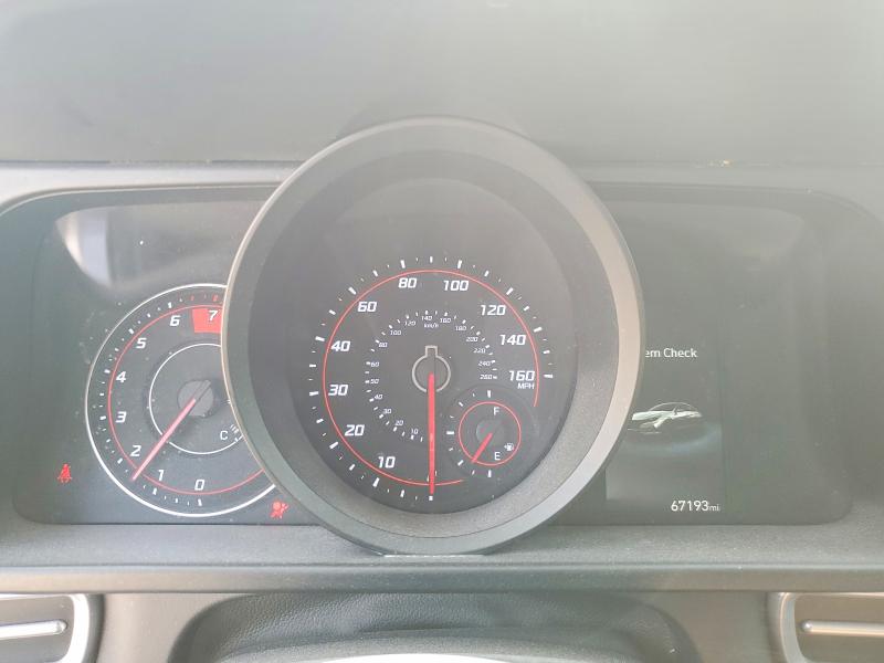 2021 Hyundai VIN 5NPLM4AG4MH030230 COPART salvage auction — REAR END, Tx - Salvage Vehicle Title, sold $3,450 on 2026-07-28 (photo 9)