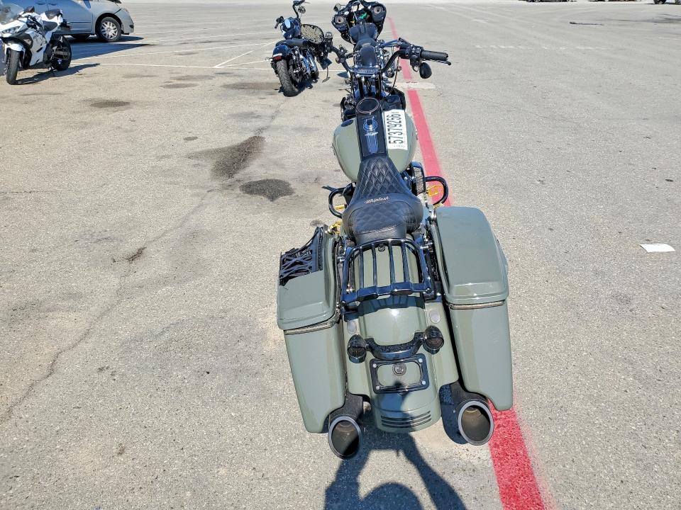 2021 Harley-davidson Fl VIN 1HD1KVP28MB665434 COPART salvage auction — ROLLOVER, CA - SALVAGE CERTIFICATE, sold $70 on 2026-07-30 (photo 4)