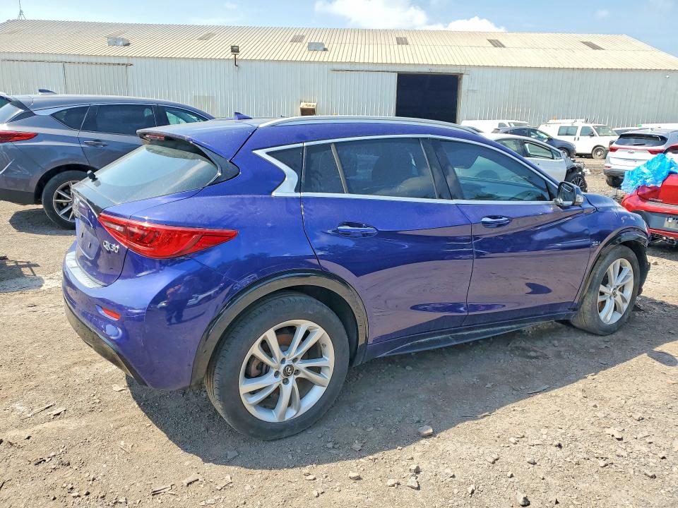 2018 Infiniti Qx30 VIN SJKCH5CP1JA056713 COPART salvage auction — FRONT END, Pa - Reconstructed Clean, sold $700 on 2026-07-15 (photo 3)