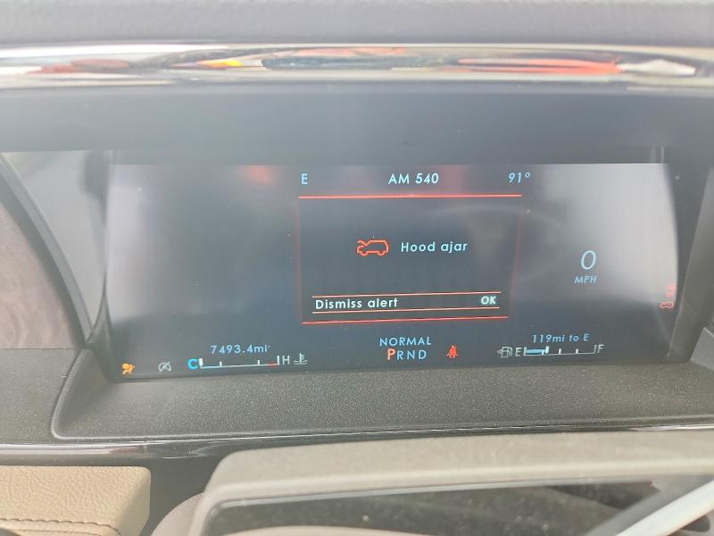 2022 Lincoln Navigator VIN 5LMJJ2LT9NEL17331 COPART salvage auction — SIDE, Ga - Cert Of Title-Salvage, sold $25,000 on 2026-07-30 (photo 9)
