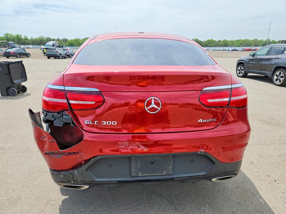 2018 Mercedes-benz Glc VIN WDC0J4KB2JF365100 COPART salvage auction — REAR END, Ny - Mv-907A Salvage Certificate, sold $12,500 on 2026-07-08 (photo 6)