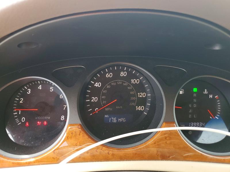 2006 Lexus Es 330 VIN JTHBA30G065143786 COPART salvage auction — REAR END, FL - CERT OF TITLE SLVG REBUILDABLE, sold $375 on 2026-07-14 (photo 9)