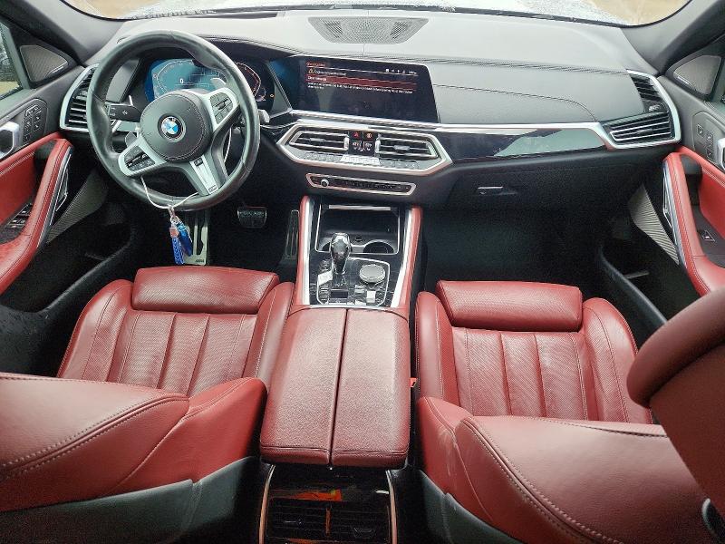 2020 BMW X6 VIN 5UXCY6C06L9C89665 COPART salvage auction — FRONT END, Tx - Salvage Vehicle Title, sold $25,500 on 2026-07-30 (photo 8)