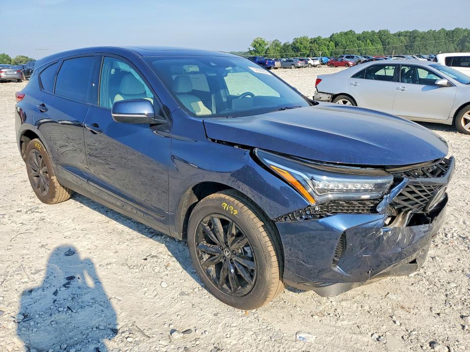 2025 Acura Rdx VIN 5J8TC2H45SL031271 COPART salvage auction — FRONT END, Ga - Cert Of Title-Salvage, sold $5,700 on 2026-08-03 (photo 4)