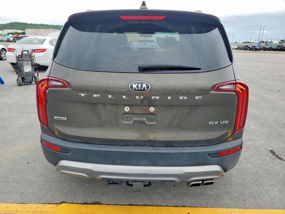 2020 Kia VIN 5XYP3DHC1LG080435 COPART salvage auction — HAIL, Ok - Cert Of Title-Salvage, sold $7,900 on 2026-07-08 (photo 6)