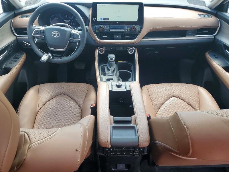 2026 Toyota Highlander VIN 5TDAAAB57TS116961 COPART salvage auction — REAR END, Al - Cert Of Title-Salvage Title, sold $34,000 on 2026-07-23 (photo 8)
