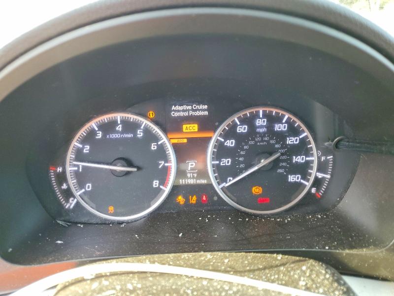 2016 Acura VIN 19UDE2F33GA008566 COPART salvage auction — ROOF, Ct - Cert Of Title-Salvage, sold $1,850 on 2026-07-25 (photo 9)
