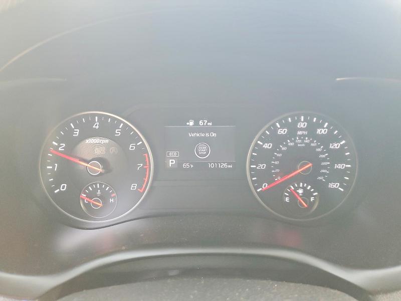 2019 Kia VIN KNAE15LA7K6046524 COPART salvage auction — FRONT END, Oh - Cert Of Title-Salvage, sold $3,300 on 2026-07-08 (photo 9)