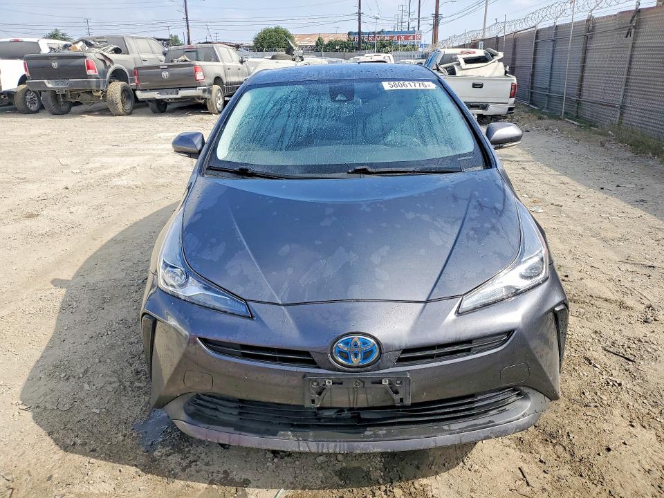 2021 Toyota Prius VIN JTDKAMFU2M3132690 COPART salvage auction — REAR END, CA - SALVAGE CERTIFICATE, sold $2,950 on 2026-07-16 (photo 5)