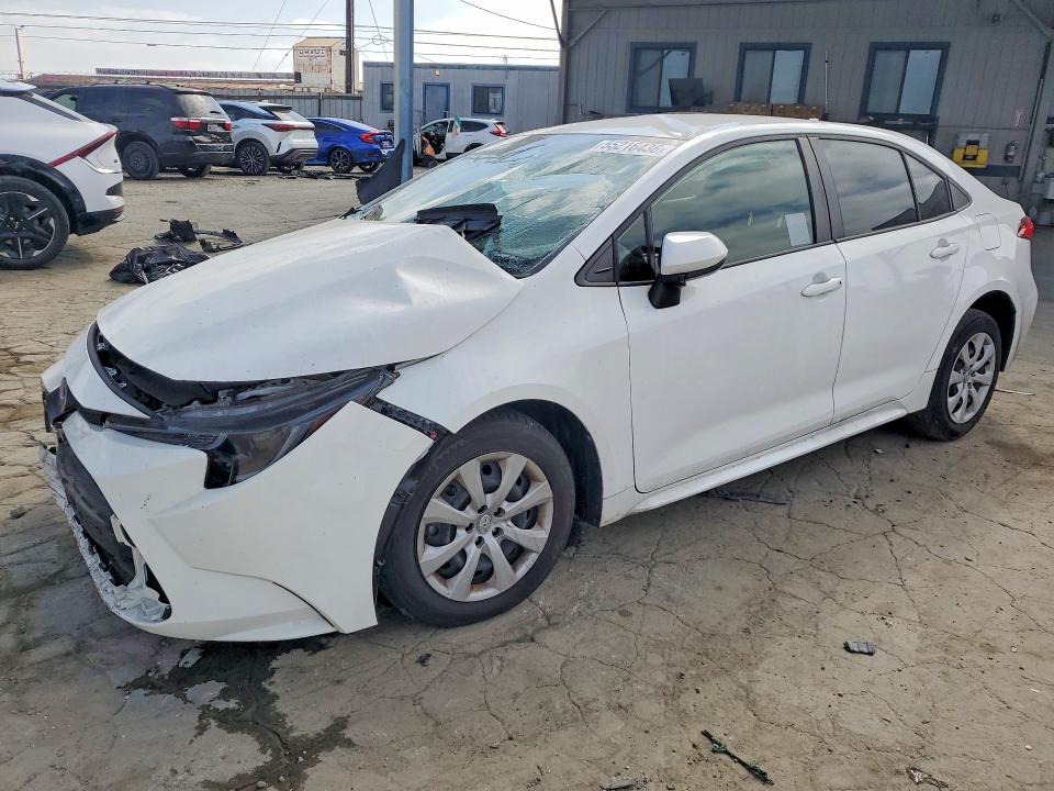 2024 Toyota Corolla VIN JTDB4MEE9R3016816 COPART salvage auction — FRONT END, Ca - Salvage Certificate, sold $2,450 on 2026-07-02 (photo 1)