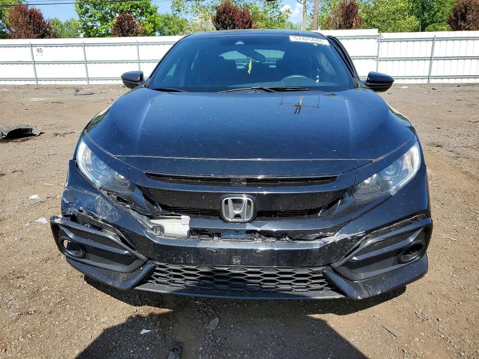 2020 Honda Civic VIN SHHFK7H31LU406207 COPART salvage auction — SIDE, CT - CERT OF TITLE-SALVAGE, sold $1,100 on 2026-07-24 (photo 5)