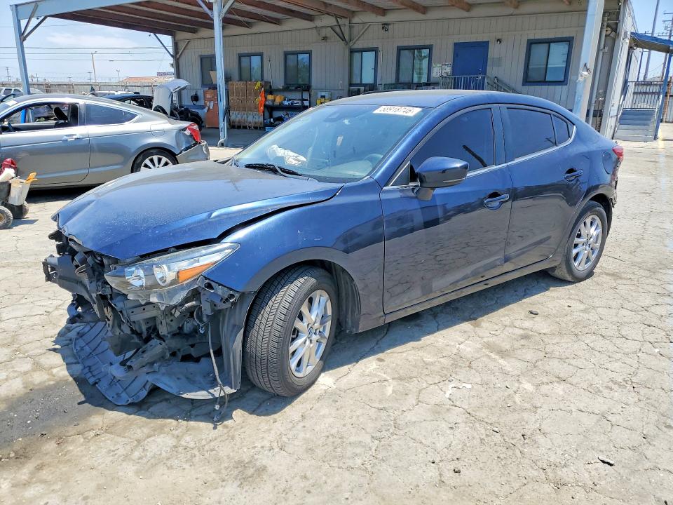 2018 Mazda 3 VIN 3MZBN1U78JM239640 COPART salvage auction — REAR END, Ca - Salvage Certificate, sold $1,900 on 2026-07-21 (photo 1)