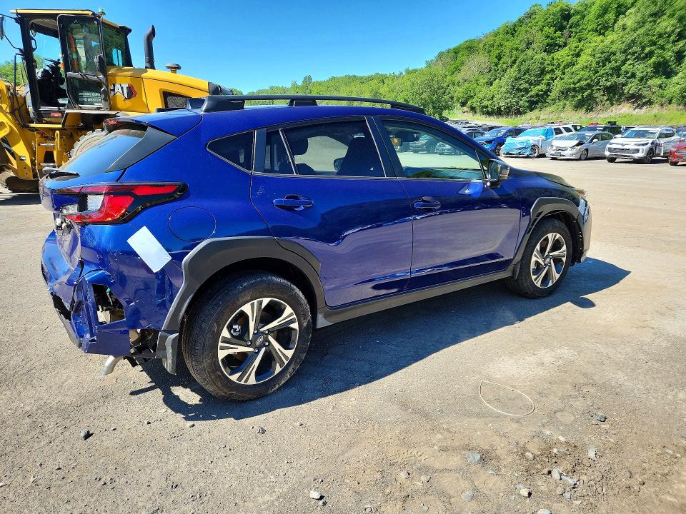 2024 Subaru Crosstrek VIN JF2GUADC1R8256516 COPART salvage auction — REAR END, NJ - CERT OF TITLE-SALVAGE, sold $6,400 on 2026-07-07 (photo 3)