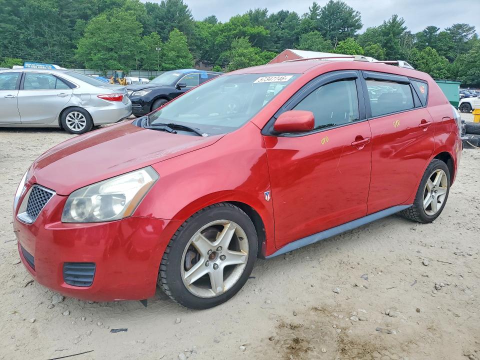 2009 Pontiac Vibe VIN 5Y2SM67069Z426113 COPART salvage auction — SIDE, Ma - Cert Of Title-Reconstrctd Coll, sold $500 on 2026-07-02 (photo 1)