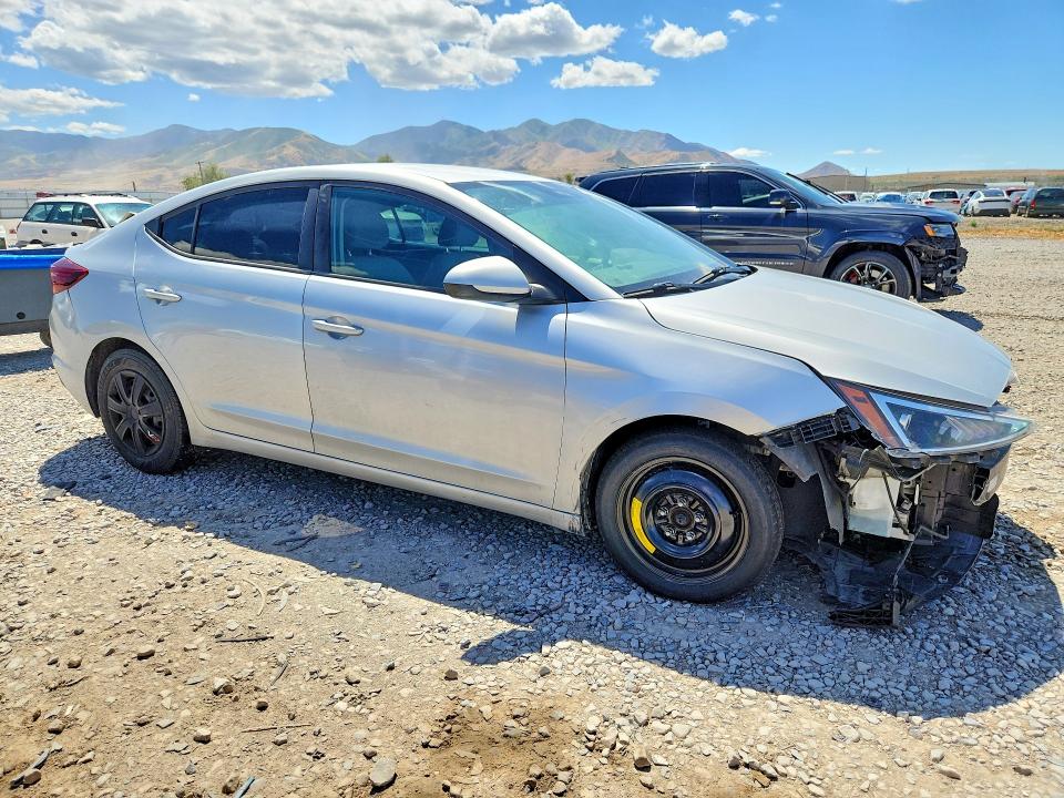 2019 Hyundai Elantra VIN 5NPD74LF8KH497941 COPART salvage auction — FRONT END, Ut - Cert Of Title-Rebuilt/Restored, sold $2,200 on 2026-07-10 (photo 4)