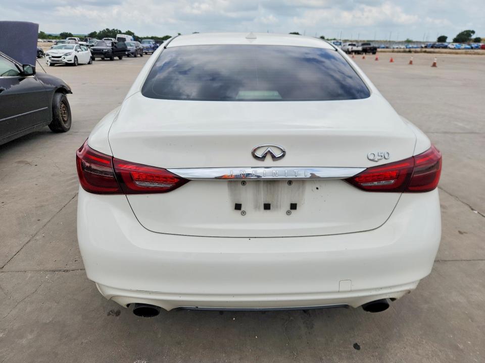 2018 Infiniti VIN JN1EV7AP7JM350590 COPART salvage auction — NORMAL WEAR, Tx - Certificate Of Title (P), sold $2,850 on 2026-07-27 (photo 6)
