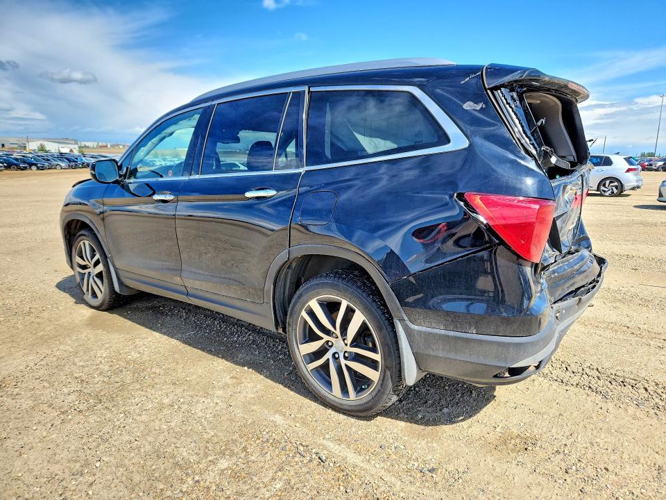 2016 Honda Pilot VIN 5FNYF6H91GB510165 COPART salvage auction — REAR END, Ab - Bos - Salvage, sold $4,450 on 2026-07-09 (photo 2)