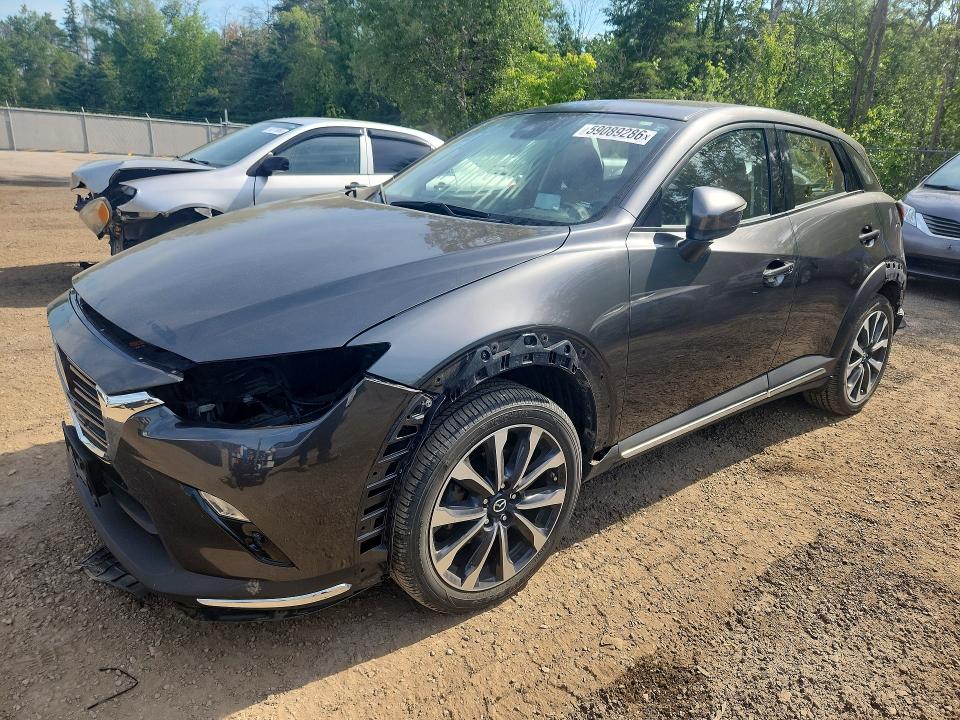 2019 Mazda Cx-3 VIN JM1DKFD76K0401514 COPART salvage auction — REAR END, On - Permit Salvage, sold $6,400 on 2026-07-14 (photo 1)