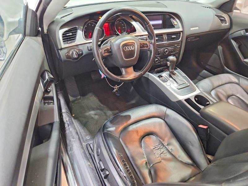 2012 Audi A5 VIN WAULFAFR4CA004636 COPART salvage auction — REAR END, Ca - Cert Of Title-Salvaged, sold $900 on 2026-07-07 (photo 8)