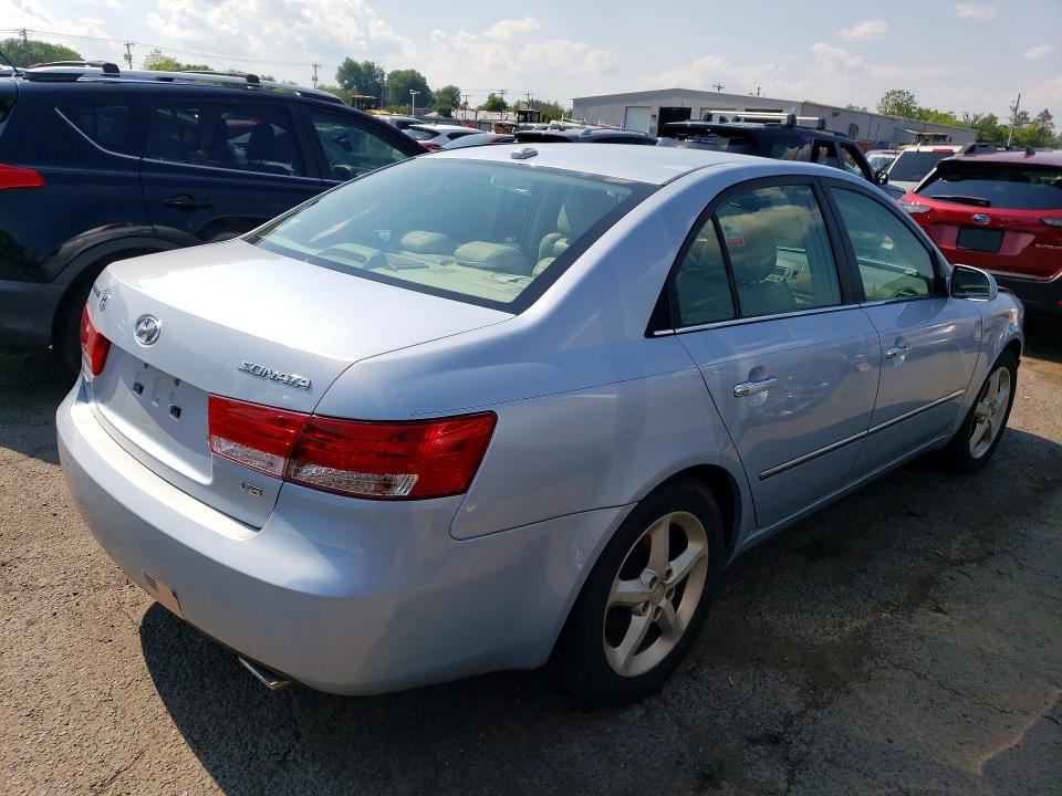 2008 Hyundai Sonata VIN 5NPEU46F28H298644 COPART salvage auction — FRONT END, CT - CERT OF TITLE-SALVAGE, sold $575 on 2026-07-14 (photo 3)