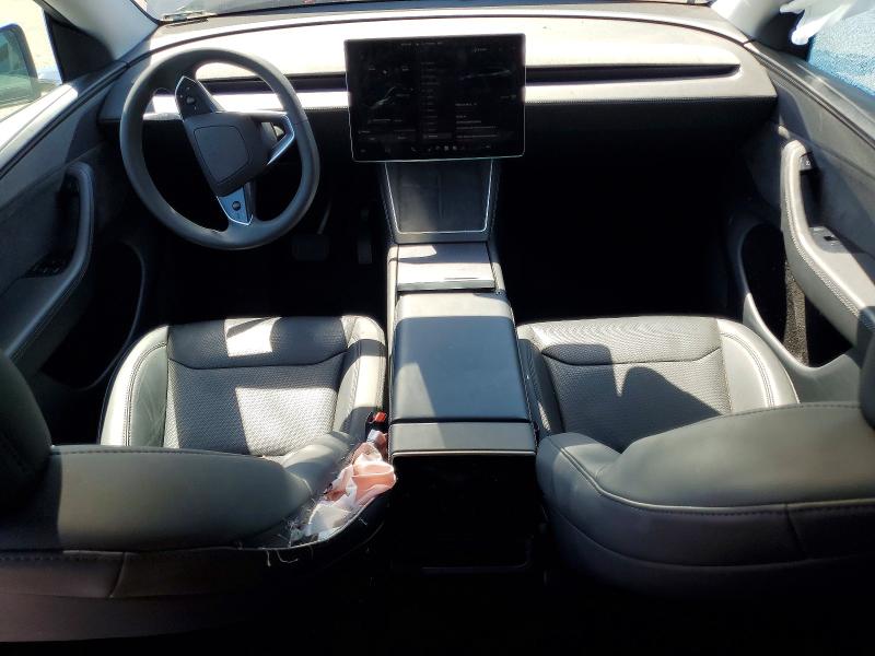2026 Tesla Model y VIN 7SAYGDEE3TF345199 COPART salvage auction — SIDE, CA - SALVAGE CERTIFICATE, sold $15,800 on 2026-07-27 (photo 8)