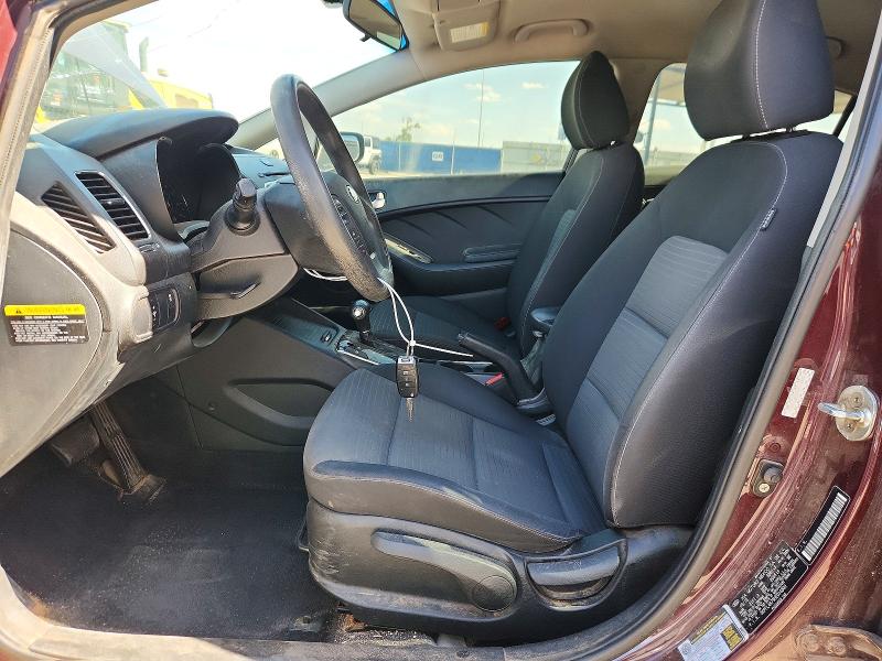 2017 Kia Forte VIN 3KPFL4A79HE014809 COPART salvage auction — FRONT END, Nm - Certificate Of Title, sold $1,100 on 2026-07-10 (photo 7)